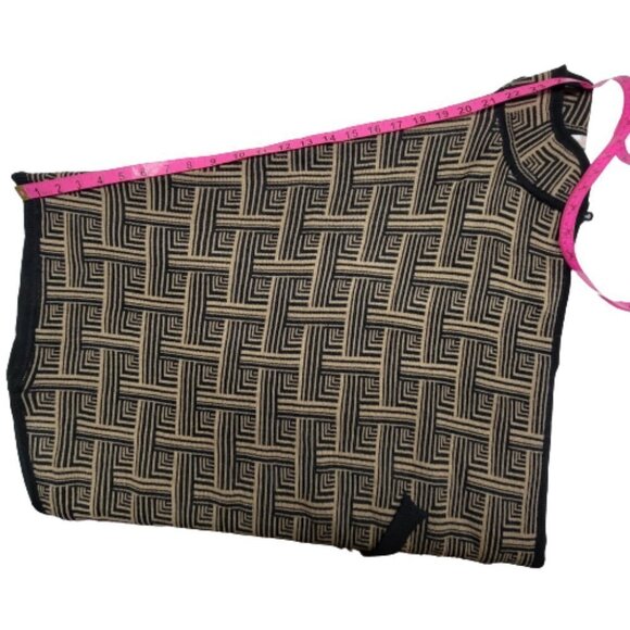 Brown and Black Shrug Shawl Cape with Armholes - Picture 8 of 10